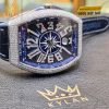 Đồng hồ Franck Muller Yachting V41 SC DT xanh dương kim cương