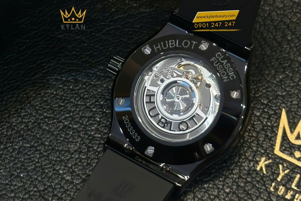 Kỳ Lân Luxury dong ho hublot classic fusion black magic 42 3 Đồng hồ Hublot Classic Fusion Black Magic 42mm