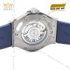 Đồng hồ Hublot Classic Fusion Titanium Blue custom vành kim cương 42mm