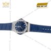 Đồng hồ Hublot Classic Fusion Titanium Blue custom vành kim cương 42mm