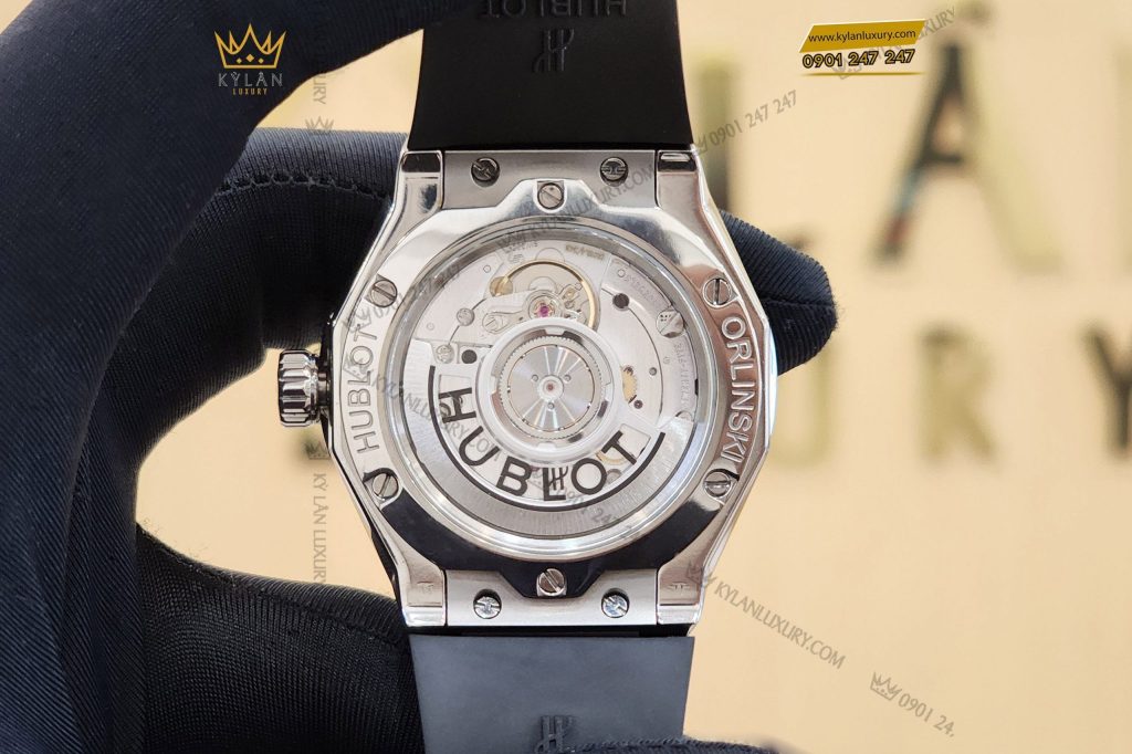 Kỳ Lân Luxury dong ho hublot classic fusion or 8 Đồng hồ Hublot Classic Fusion Orlinski Titanium Pave 40mm