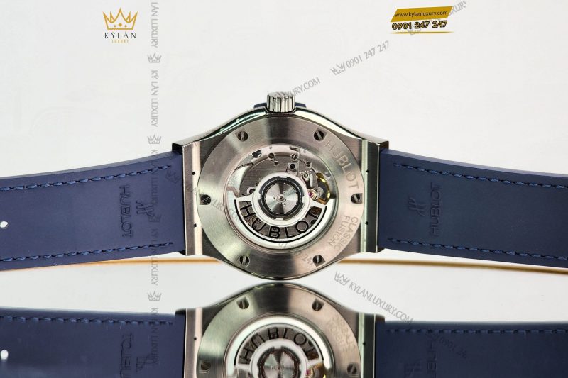 Đồng hồ Hublot Classic Fusion Titanium Blue Custom Diamond 42mm