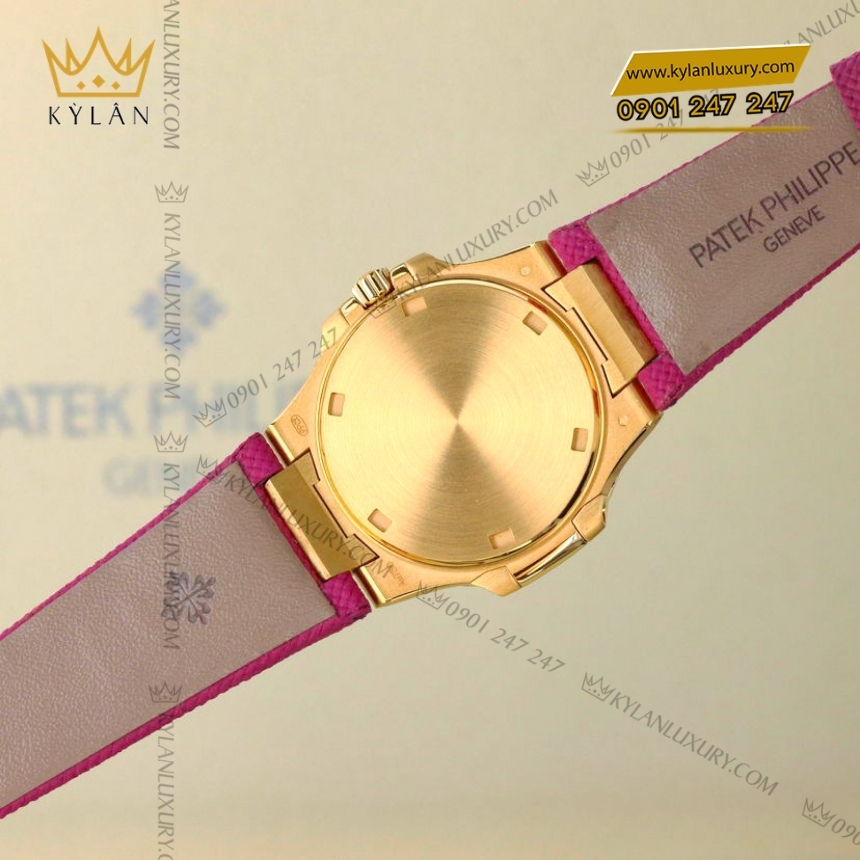 Kỳ Lân Luxury dong ho patek philippe 7010r 013 3 Đồng hồ Patek Philippe Nautilus mặt số tím 7010R-013