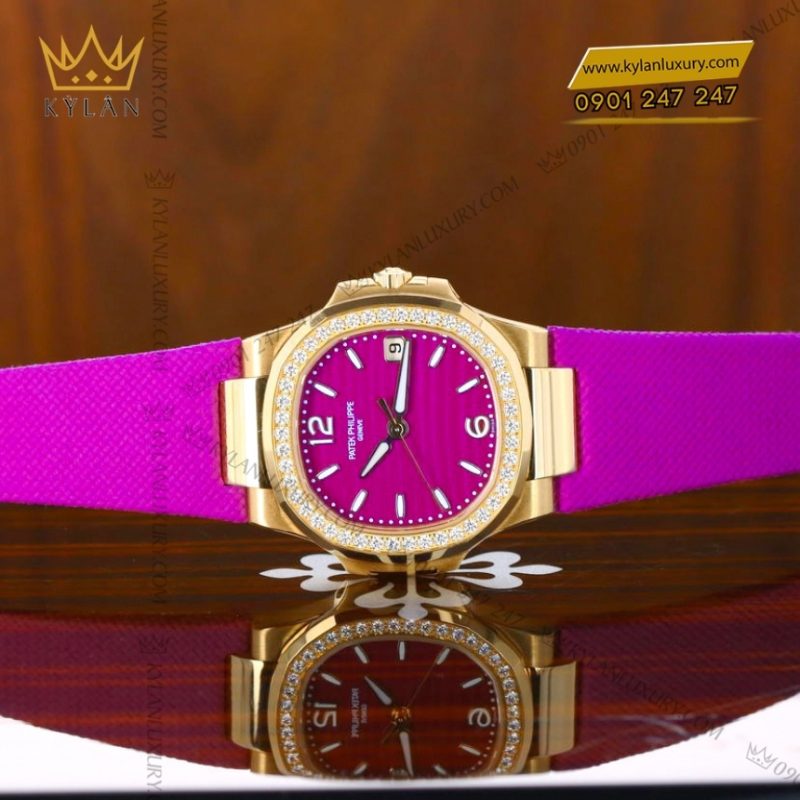 Đồng hồ Patek Philippe Nautilus mặt số tím 7010R-013