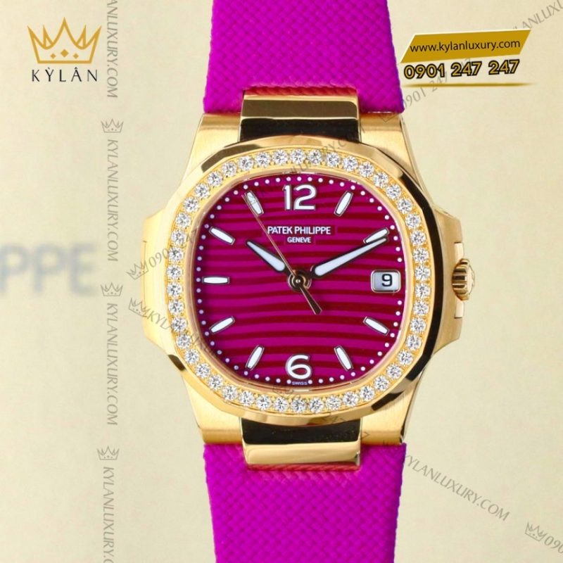 Đồng hồ Patek Philippe Nautilus mặt số tím 7010R-013