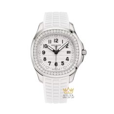 Đồng hồ Patek Philippe Aquanaut mặt trắng vành kim 5267/200A-010