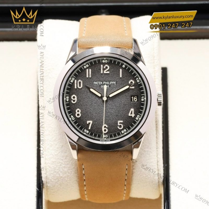 Đồng hồ Patek Philippe Calatrava mặt xám 5226G-001