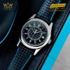 Đồng hồ Patek Philippe Calatrava mặt đen phối xanh 6007G-011