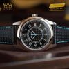 Đồng hồ Patek Philippe Calatrava mặt đen phối xanh 6007G-011