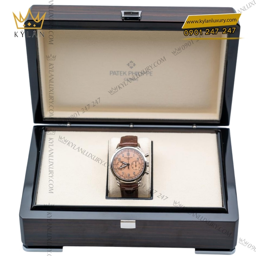 Kỳ Lân Luxury dong ho patek philippe complications 5172g 010 5 Đồng hồ Patek Philippe Complications mặt số hồng 5172G-010