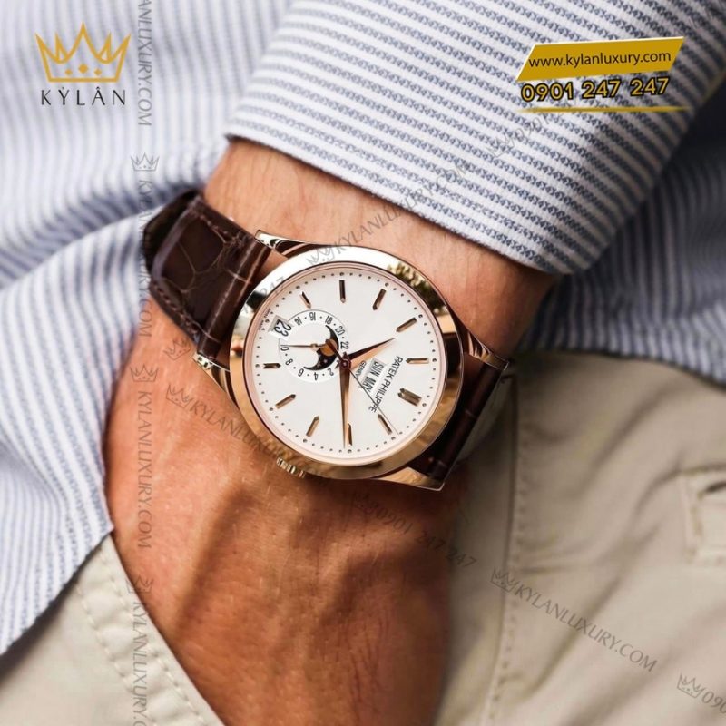Đồng hồ Patek Philippe Annual Calendar Moon Phases 5396R-011