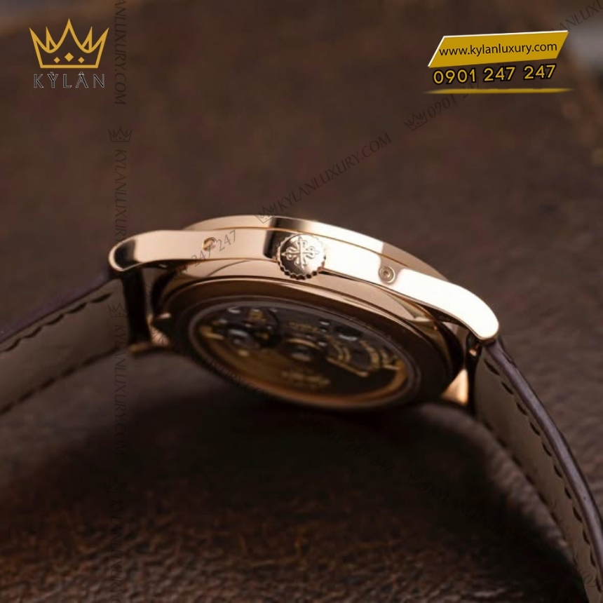 Kỳ Lân Luxury dong ho patek philippe complications 5396r 011 8 Đồng hồ Patek Philippe Annual Calendar Moon Phases 5396R-011