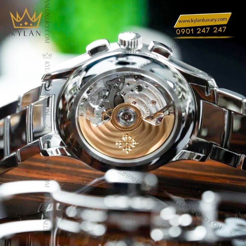 Đồng hồ Patek Philippe Complications xanh olive 5905/1A-001