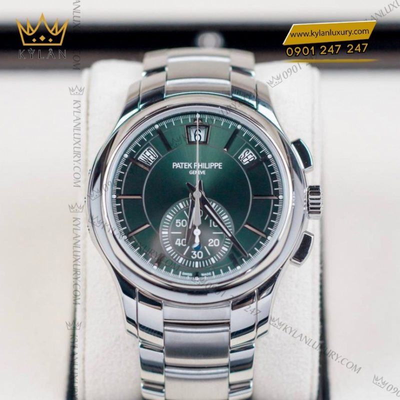Đồng hồ Patek Philippe Complications xanh olive 5905/1A-001