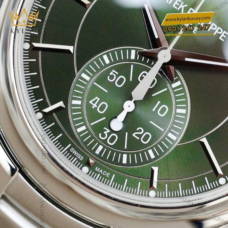 Đồng hồ Patek Philippe Complications xanh olive 5905/1A-001