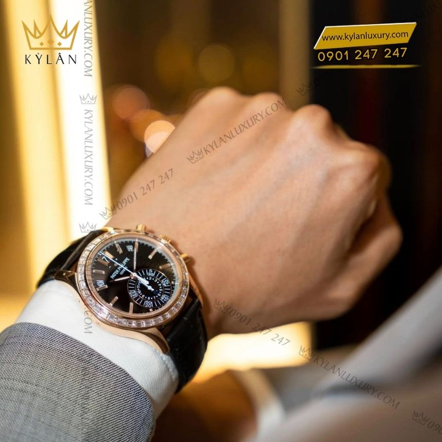 Kỳ Lân Luxury dong ho patek philippe complications 5961r 010 2 Đồng hồ Patek Philippe Complications 5961R-010