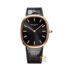 Đồng hồ Patek Philippe Golden Ellipse mặt số đen 5738R-001