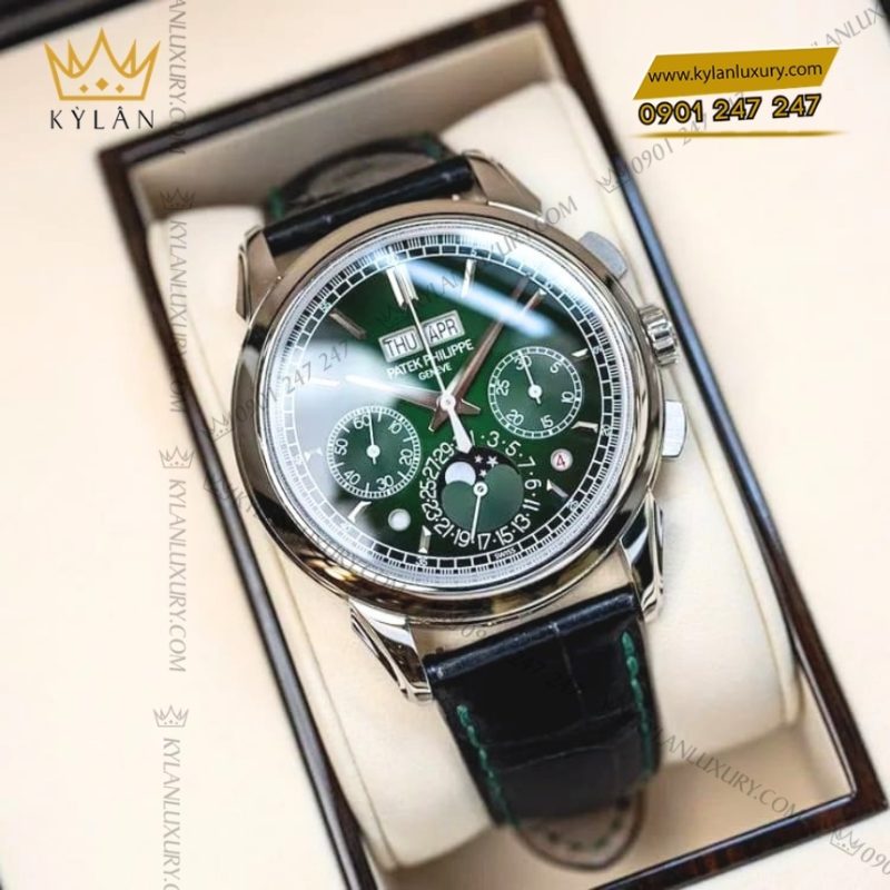 Đồng hồ Patek Philippe Grand Complications mặt số xanh lá 5270P-014