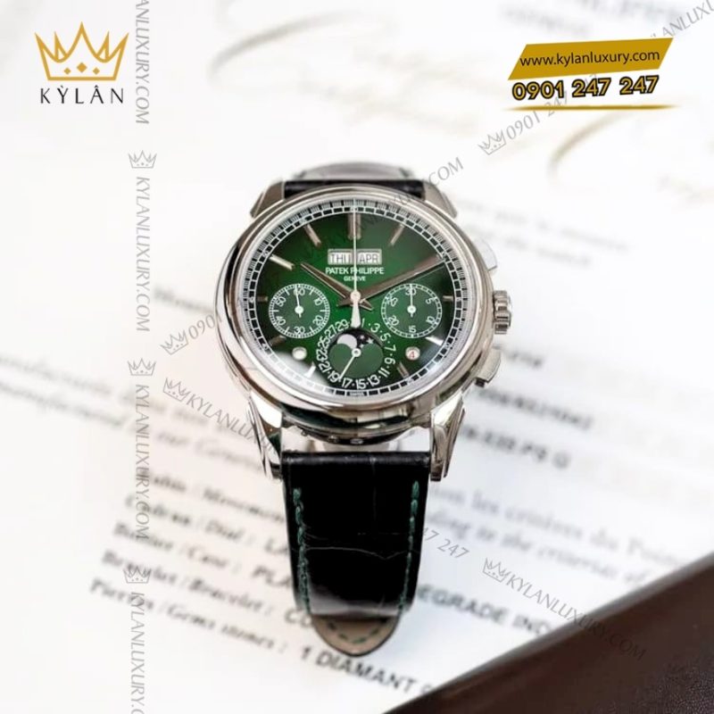 Đồng hồ Patek Philippe Grand Complications mặt số xanh lá 5270P-014