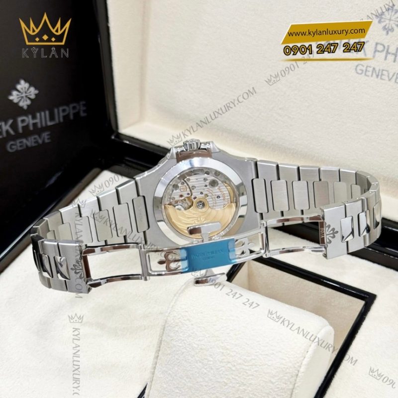 Đồng hồ Patek Philippe Nautilus mặt xanh xám 5726/1A-014