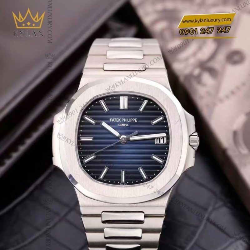 Đồng hồ Patek Philippe Nautilus vàng trắng 5811/1G-001