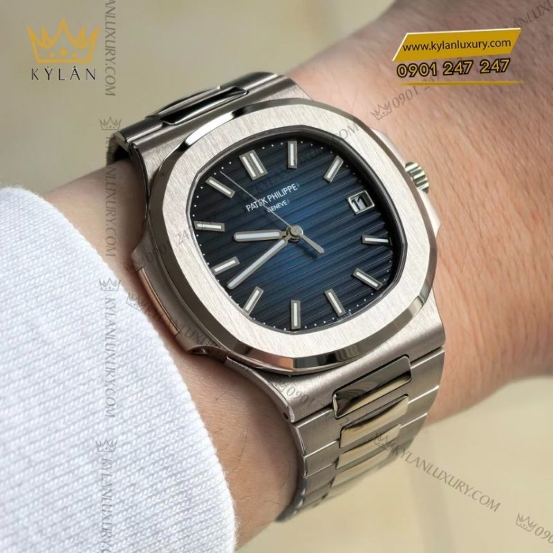 Đồng hồ Patek Philippe Nautilus vàng trắng 5811/1G-001