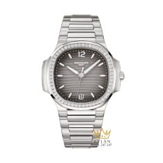 Đồng hồ Patek Philippe Nautilus mặt xám vành kim 7118/1200A-011