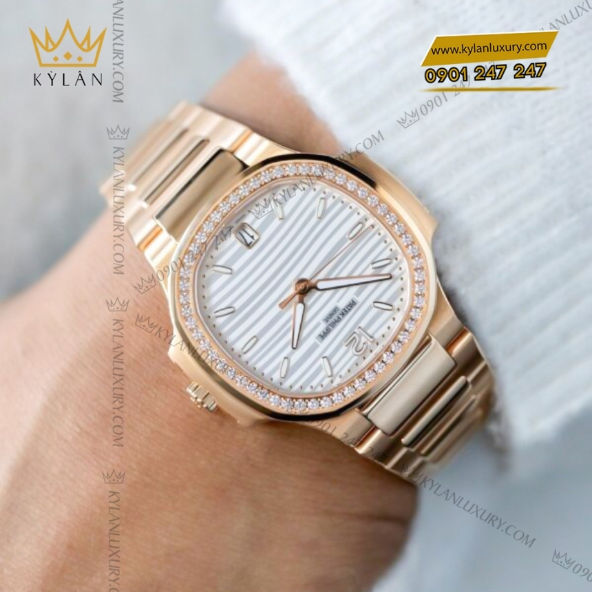 Kỳ Lân Luxury dong ho patek philippe nautilus 7118 1200r 001 7 Đồng hồ Patek Philippe Nautilus 7118/1200R-001