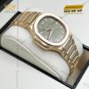 Đồng hồ Patek Philippe Nautilus mặt số nâu vàng 7118/1R-010