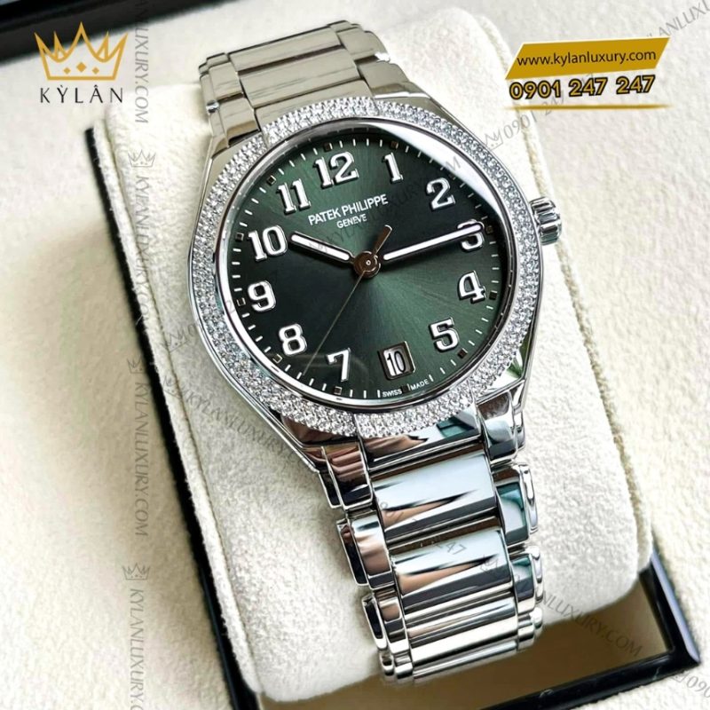 Đồng hồ Patek Philippe Twenty~4 mặt số olive 7300/1200A-011