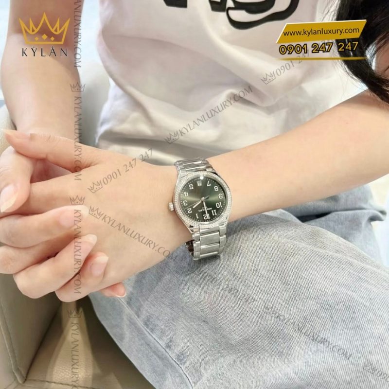 Đồng hồ Patek Philippe Twenty~4 mặt số olive 7300/1200A-011