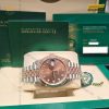 Đồng hồ Rolex Datejust 41 chocolate cọc kim cương 126331-0004