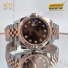 Đồng hồ Rolex Datejust 41 chocolate cọc kim cương 126331-0004