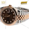 Đồng hồ Rolex Datejust 41 chocolate cọc kim cương 126331-0004