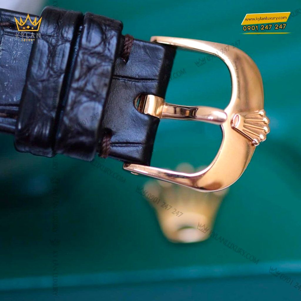 Kỳ Lân Luxury dong ho rolex cellini dual time 39mm 50525 0009 3 Đồng hồ Rolex Cellini Dual Time 39mm 50525-0009