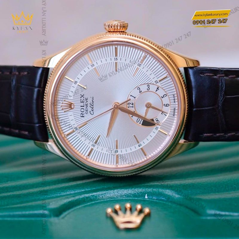 Đồng hồ Rolex Cellini Dual Time 39mm 50525-0009