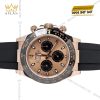 Đồng hồ Rolex Cosmograph Daytona mặt sundust dây cao su 116515LN-0013