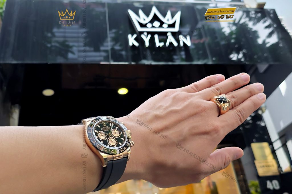 Kỳ Lân Luxury dong ho rolex cosmograph daytona 116515ln 0017 vang everose 11 Đồng hồ Rolex Cosmograph Daytona 116515LN-0017 vàng Everose