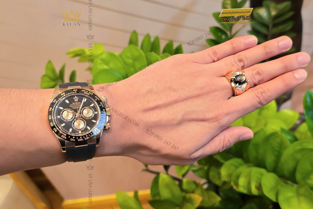 Kỳ Lân Luxury dong ho rolex cosmograph daytona 116515ln 0017 vang everose 13 Đồng hồ Rolex Cosmograph Daytona 116515LN-0017 vàng Everose