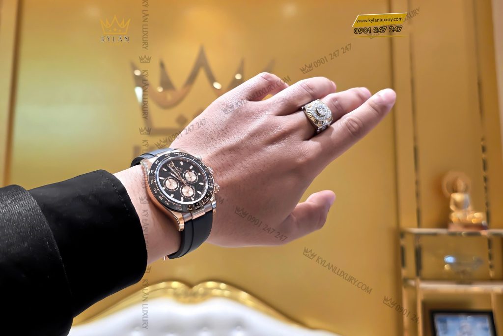 Kỳ Lân Luxury dong ho rolex cosmograph daytona 116515ln 0017 vang everose 14 Đồng hồ Rolex Cosmograph Daytona 116515LN-0017 vàng Everose