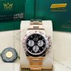 Đồng hồ Rolex Cosmograph Daytona mặt đen cọc dạ quang 126505-0001