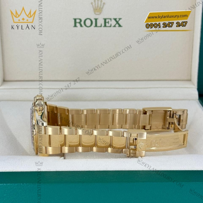 Kỳ Lân Luxury dong ho rolex cosmograph daytona 126508 0001 7 Đồng hồ Rolex Cosmograph Daytona mặt số trắng 126508-0001