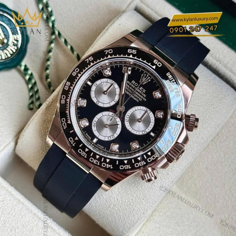 Đồng hồ Rolex Cosmograph Daytona 126515LN-0004 cọc số kim cương
