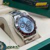 Đồng hồ Rolex Cosmograph Daytona mặt ice blue cọc dạ quang 126506-0001