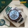 Đồng hồ Rolex Cosmograph Daytona mặt ice blue cọc dạ quang 126506-0001