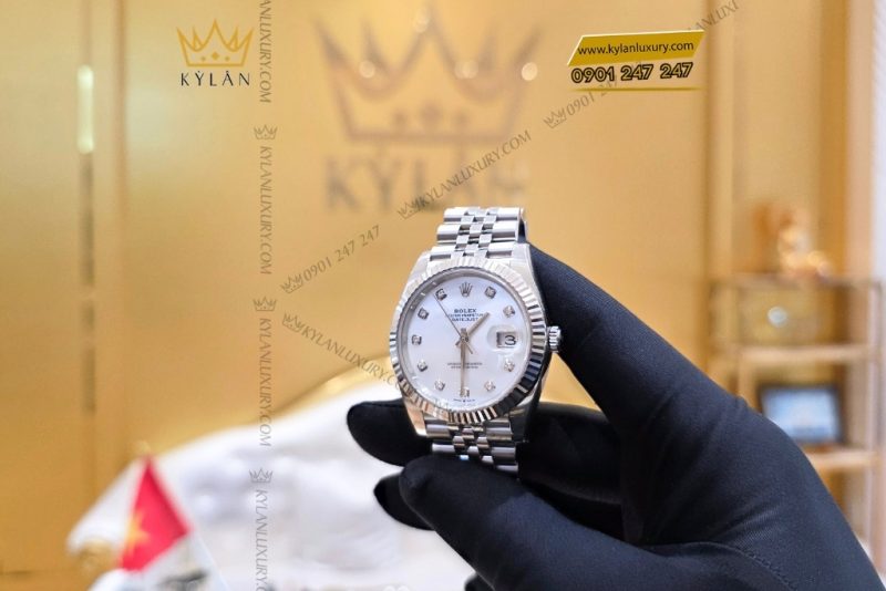 Đồng hồ Rolex Datejust 41 mặt khảm trai 126334-0020