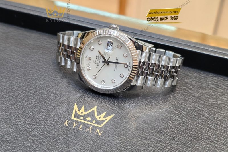 Đồng hồ Rolex Datejust 41 mặt khảm trai 126334-0020