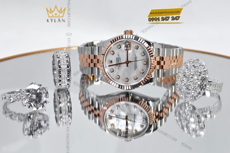 Đồng hồ Rolex Datejust 31 mặt số xà cừ 278271-0026