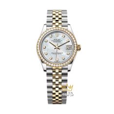 Đồng hồ Rolex Datejust 31 mặt xà cừ kim cương 278383RBR-0028