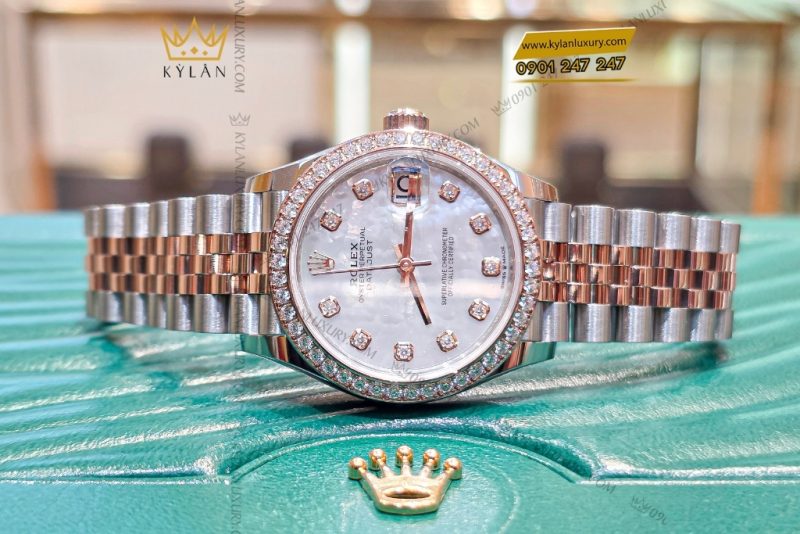 Đồng hồ Rolex Datejust 31 278381RBR-0026 mặt khảm trai